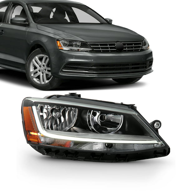 Fit 2011-2018 VW Jetta 4-Door Sedan Passenger Right Headlight Replacement